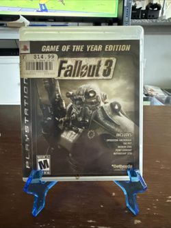 Fallout 3 / PlayStation 3 PS3 / Clean / Tested / Read