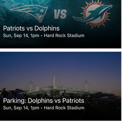 Miami Dolphins Season Tickets 