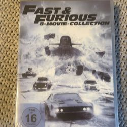Fast and furious eight movie collection DVDs sealed