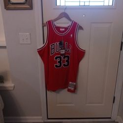 Scottie Pippen Mitchell And Ness Swingman Jersey Size 3xl  OBO