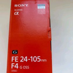 Sony FE 24-105mm F/4 G OSS Lens with HOYA EVO Antistatic filter