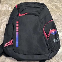 Nike Elite Pro Pink/black Backpack, School/basketball