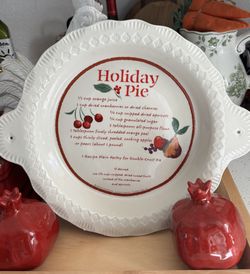 Vintage Hallmark Pie plate