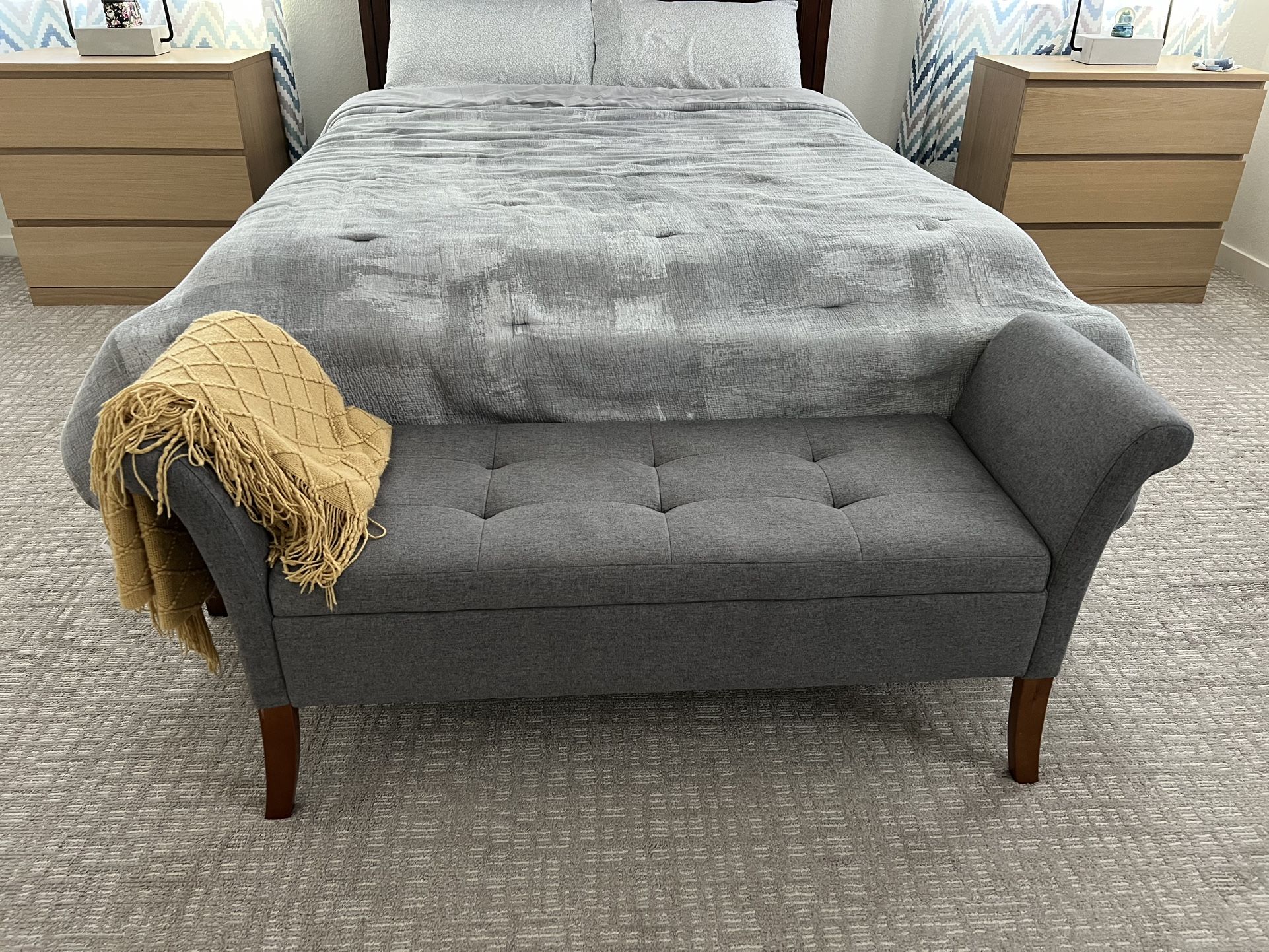 Upholstered Storage Bench