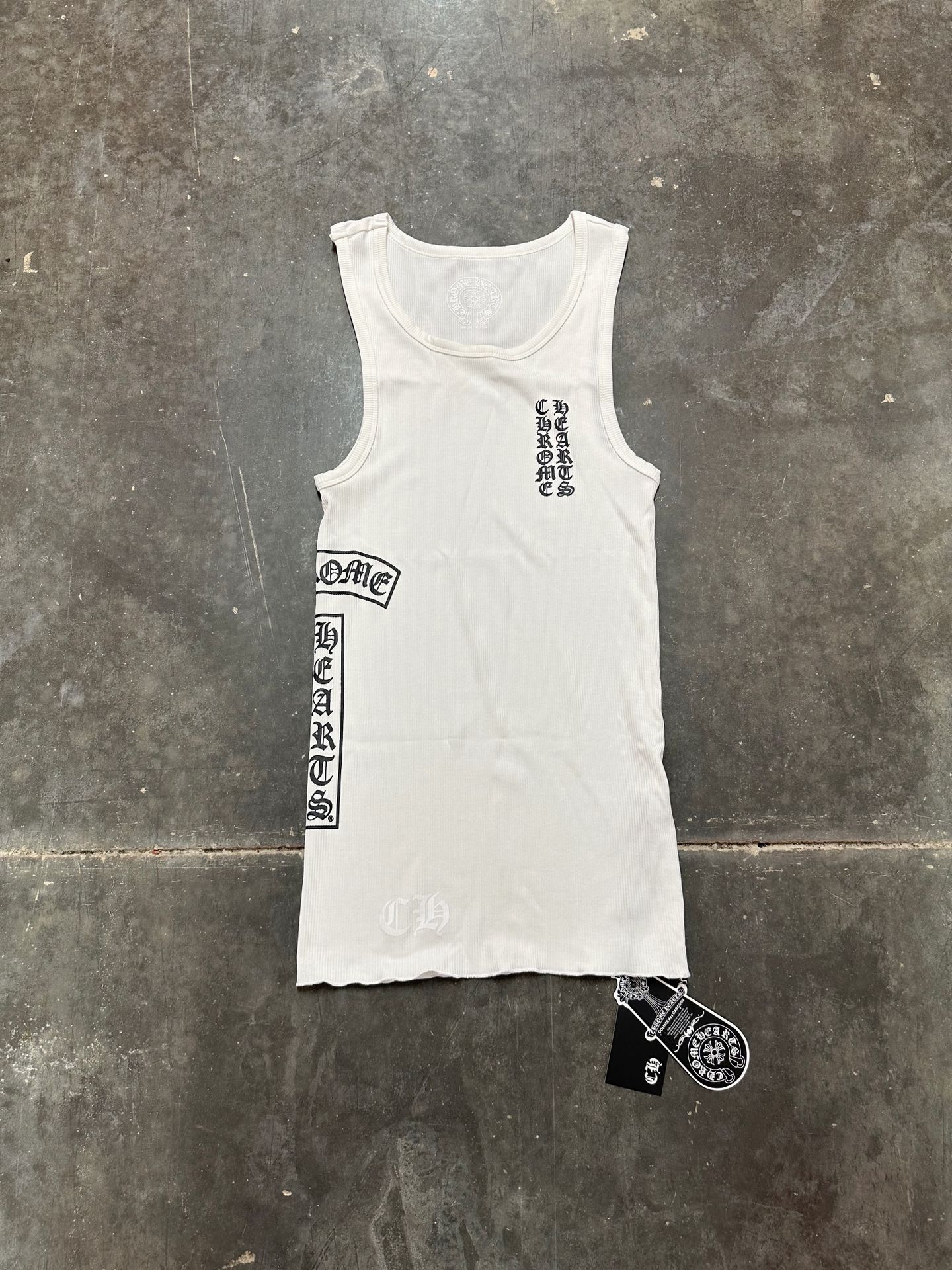Chrome Hearts Women’s White Tank Top Dress