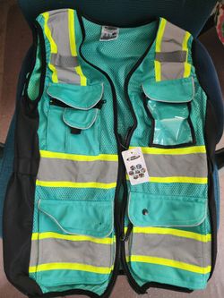 Teal Safety Vest (Small) - New w/ Tags