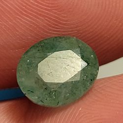 3.40ct Stunning Natural Oval Emerald // Zambia 