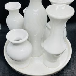 Beautiful Mini Bud Based Affixed To Round Tray