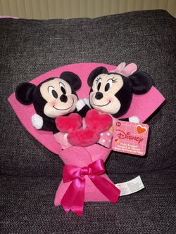 Mickey & Minnie Plush Bouquet