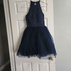 Navy Blue Dress
