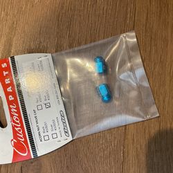 Electra blue acorn nut Valve Caps New
