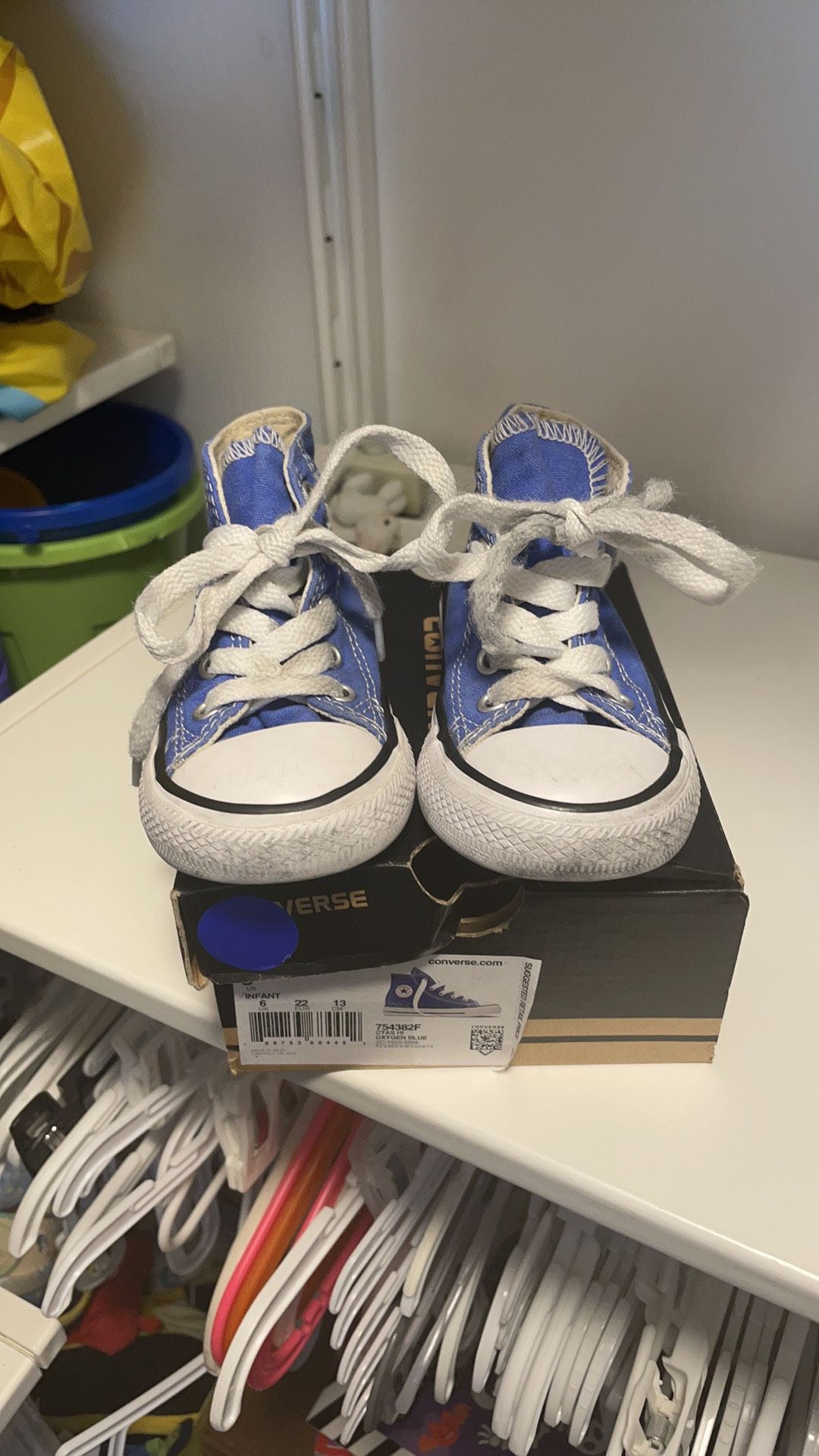 Converse Chuck Taylor High Tops Infant Baby Toddler 6