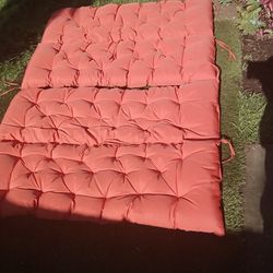 Outdoor couch or porch swing cushions