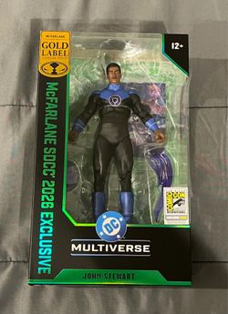 SDCC 2026 McFarlane Gold Label DC Multiverse John Stewart (Ultraviolet Lantern)