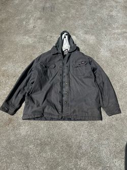 Dickies Hooded Canvas Work Jacket