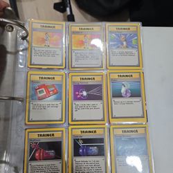 Pokemon Trainer Cards