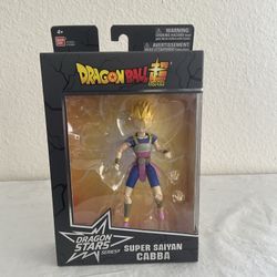 Dragon Ball Super Dragon Stars Super Saiyan Cabba 6” Figure (Series 5) No BAF
