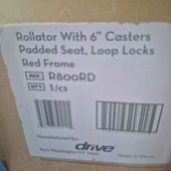 Walker Padded Seat Rollator