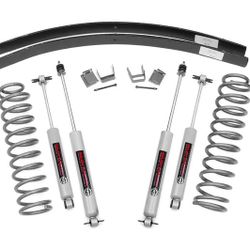 3 Inch Lift Kit Jeep Cherokee XJ 2WD/4WD (1(contact info removed))