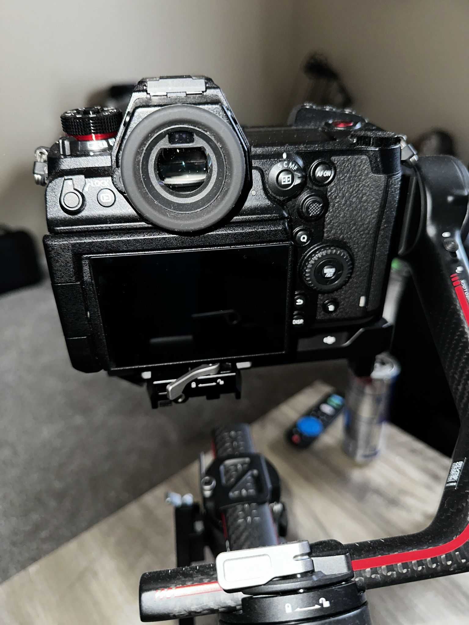 LUMIX S1H With DJI RS3 And Video Screen 