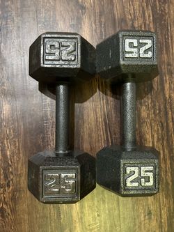25 lb dumbbells