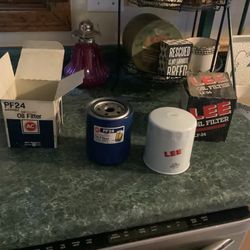 Old new stock 2 oil filters Lee Oil filter LF24 and AC PF Oil Filter both one price