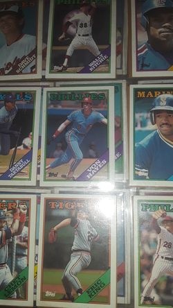 Baseball cards