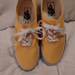 Vans Yellow U.S. W 7.5 M 6.0