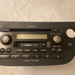 Acura RSX CD Cassette radio. OEM factory original CD. 39100-S6M-A100