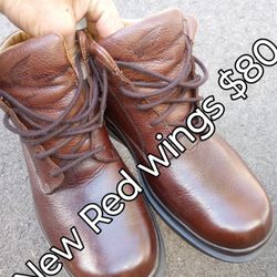 New Red Wings Size 9.5 