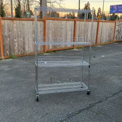 7ft Metal Storage Rack