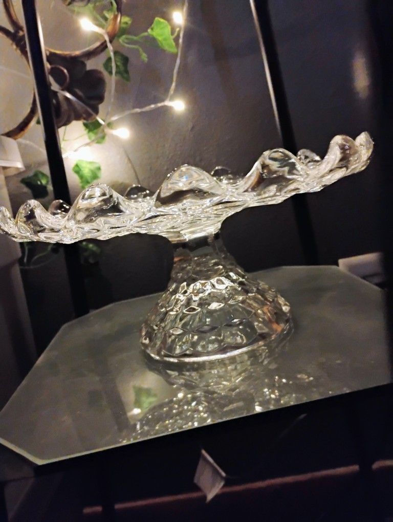 Crystal Cake Stand