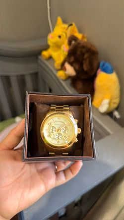 Michael kors gold men watch