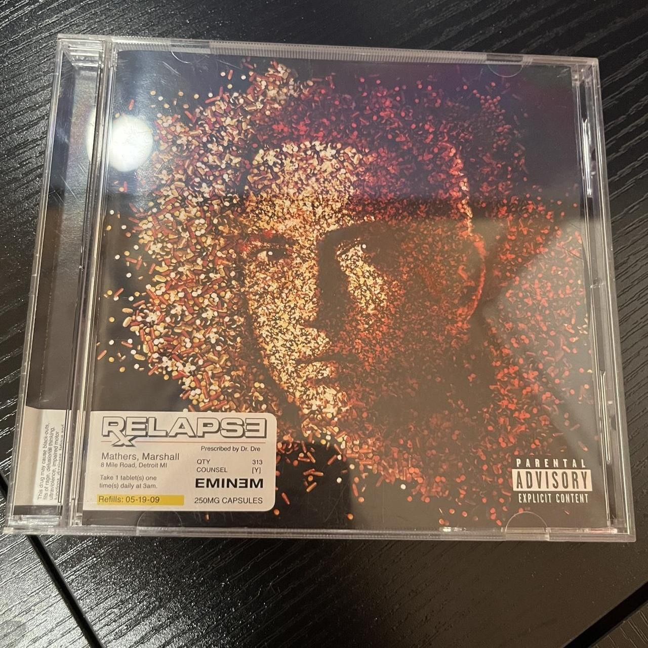 Eminem Relapse Platinum Record Disc Album Music Award MTV Grammy RIAA Dr  Dre | #1901629555, image size:1280x1280