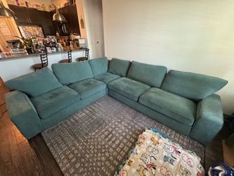 IKEA Kivik Sofa and Ottoman