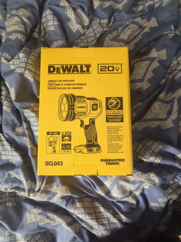 Brand New Dewalt Spot Light