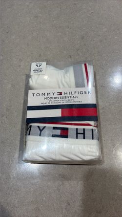Tommy Hilfiger Men’s Modern Essentials 3 pk Cotton Stretch Briefs. Sz. L. White