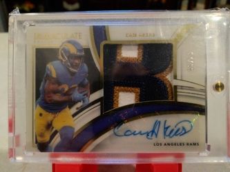 Cam Akers patch/auto