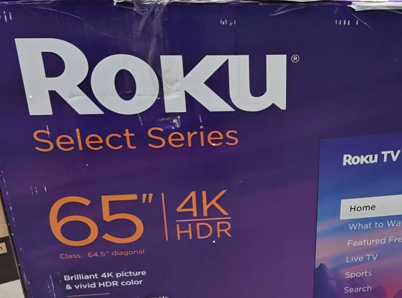 TV ROKU SMART 65".