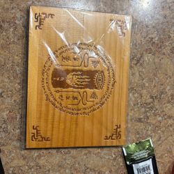 Never Opened Legend Of Zelda Totk Midnight Release Wooden Plaque