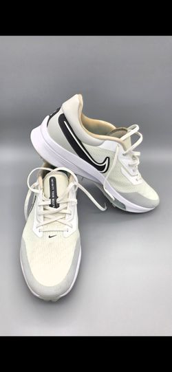 Nike Infinity Tour Next% Golf Shoes White Black Men’s Spikeless Athletic Golf Sneakers