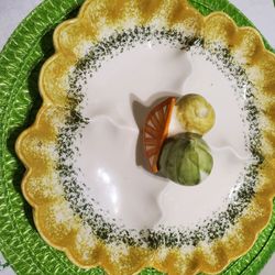 UNIQUE Mid CenturyLos Angeles pottery Calif. USA # 771960s Serving Dish