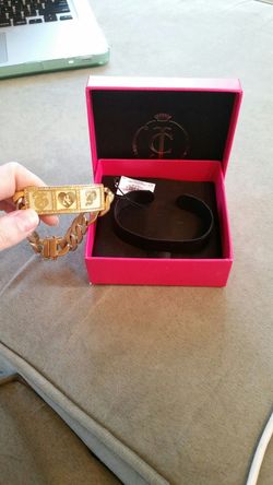 Beautiful Gold Juicy Couture bracelet