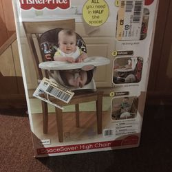 fisher price space saver high chair