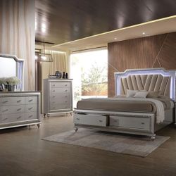 4-PCS Queen Size Bedroom Set In Offer 🔥🔥🔥 