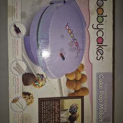 Babycakes CP-12 Cake Pop Maker 12 Cakepop 12 Capacity Purple Baby Cakes new