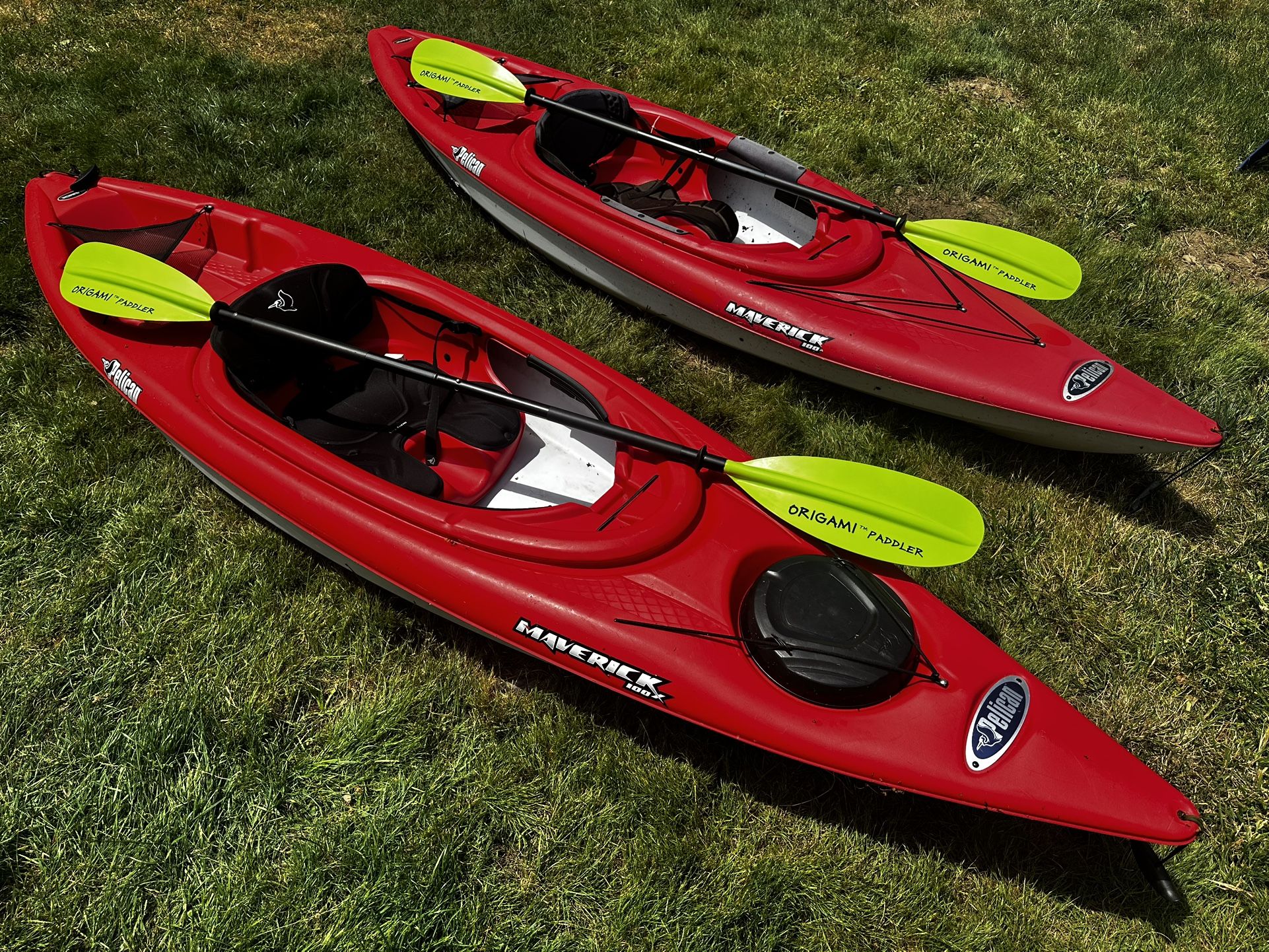 His & Hers Matching Pelican Maverick Kayaks Kayak Kyak