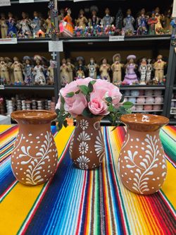 💥Sale Talavera cielito lindo Flower Vases 💥$15 each.  Tel: (contact info removed).