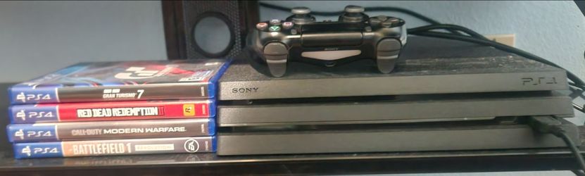 Ps4 Pro with games