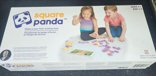 Square Panda Phonics Playset w/ Letter Tiles Set Ages 3-8